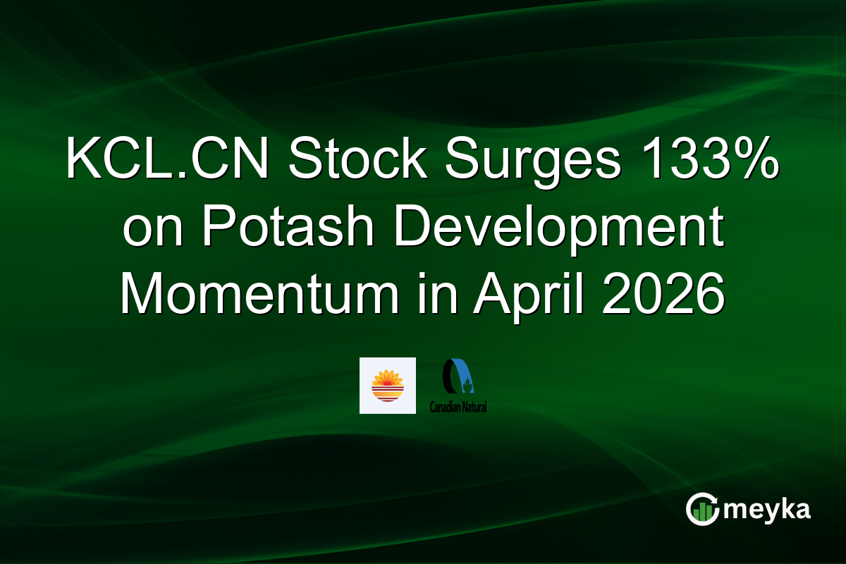 KCL.CN Stock Surges 133% on Potash Development Momentum in April 2026