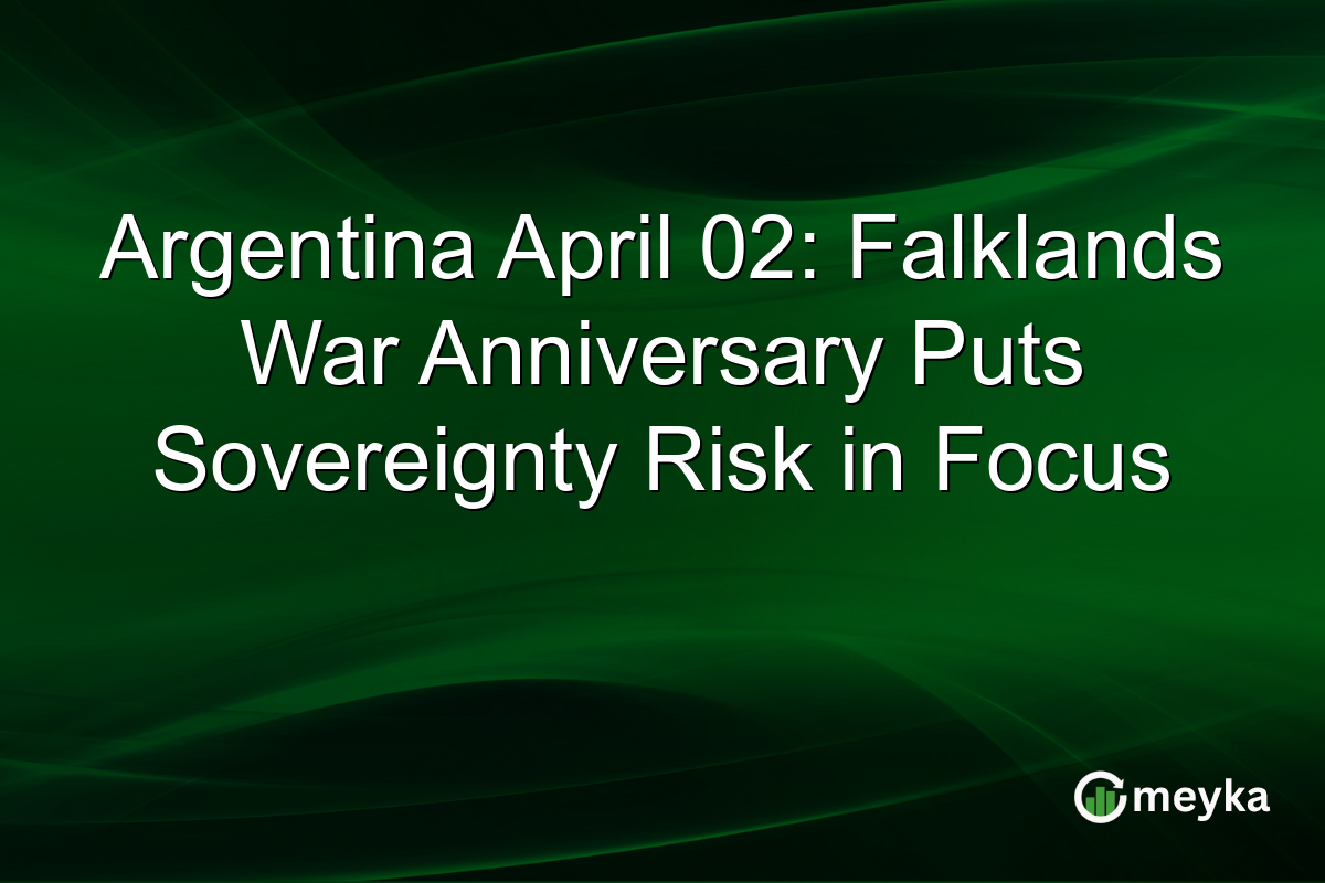 Argentina April 02: Falklands War Anniversary Puts Sovereignty Risk in Focus