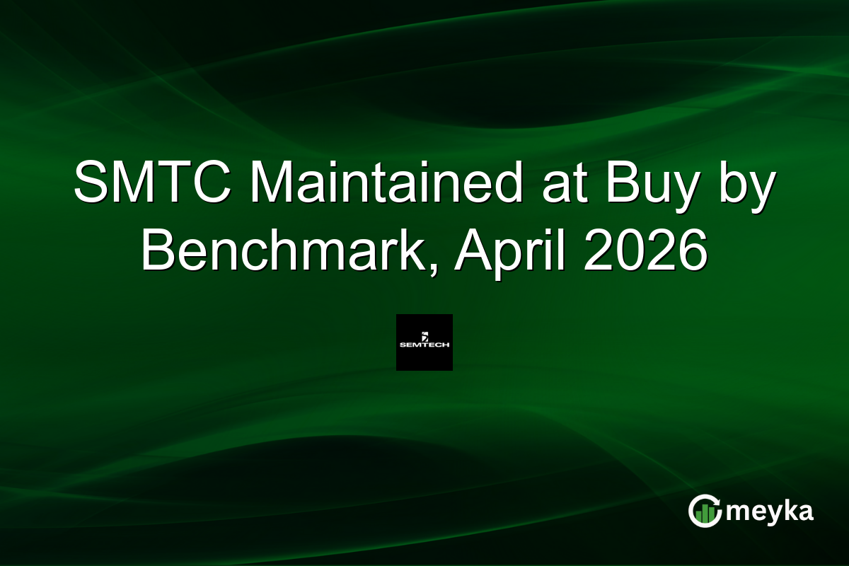 SMTC Maintained at Buy by Benchmark, April 2026