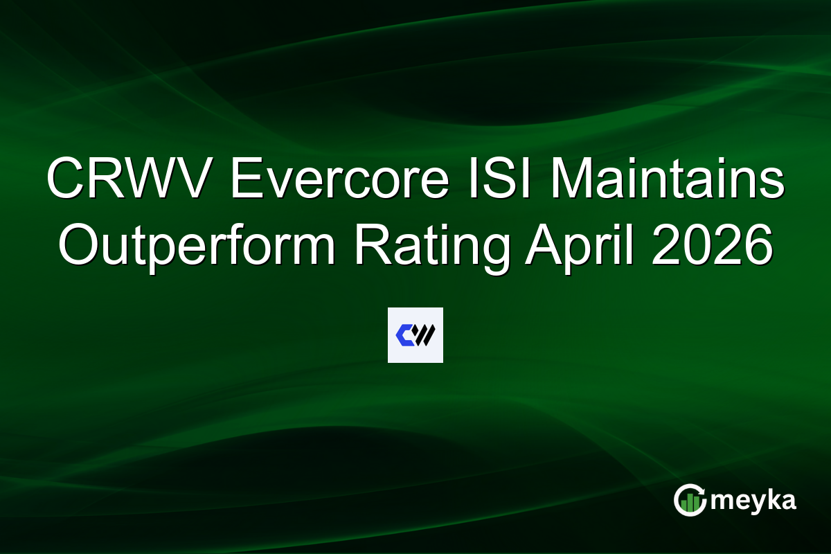 CRWV Evercore ISI Maintains Outperform Rating April 2026