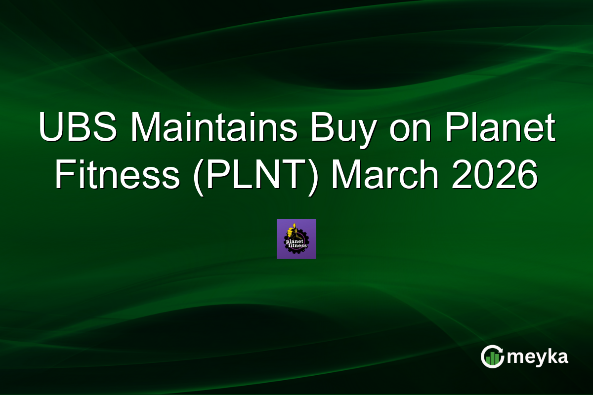 UBS Maintains Buy on Planet Fitness (PLNT) March 2026