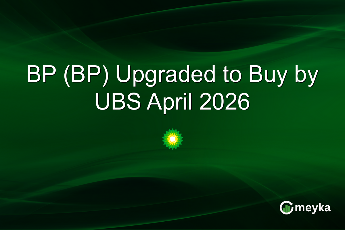 BP (BP) Upgraded to Buy by UBS April 2026