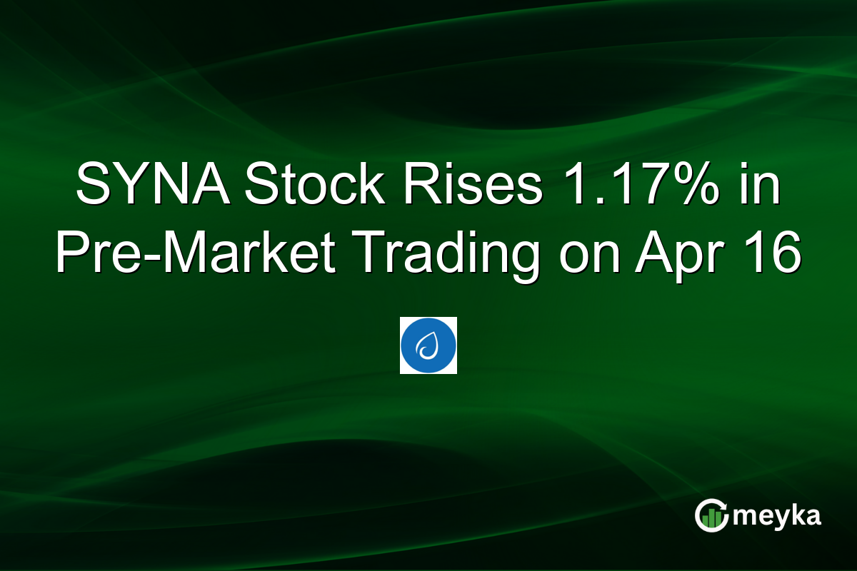 SYNA Stock Rises 1.17% in Pre-Market Trading on Apr 16