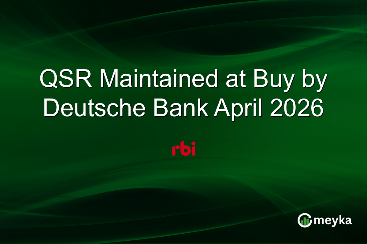 QSR Maintained at Buy by Deutsche Bank April 2026