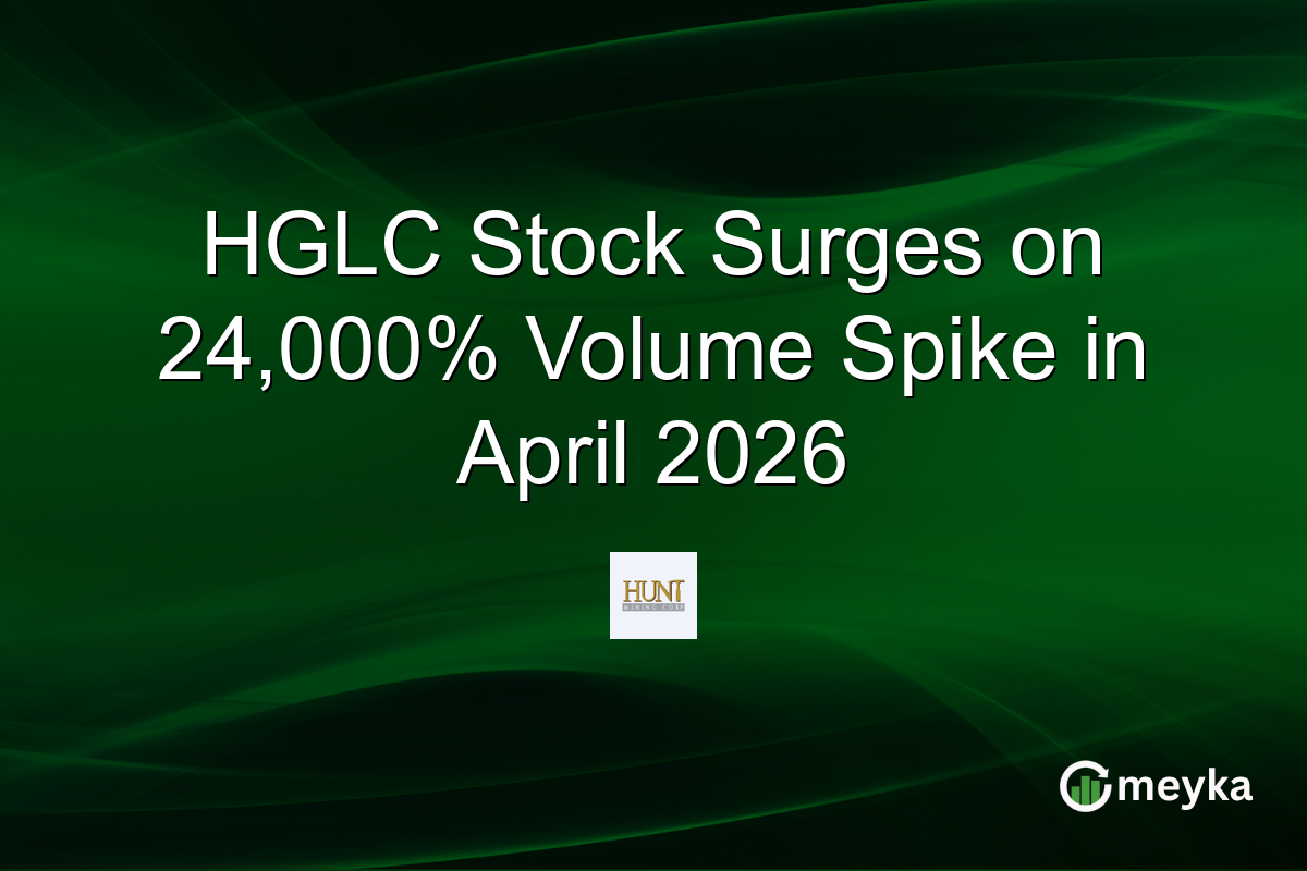 HGLC Stock Surges on 24,000% Volume Spike in April 2026