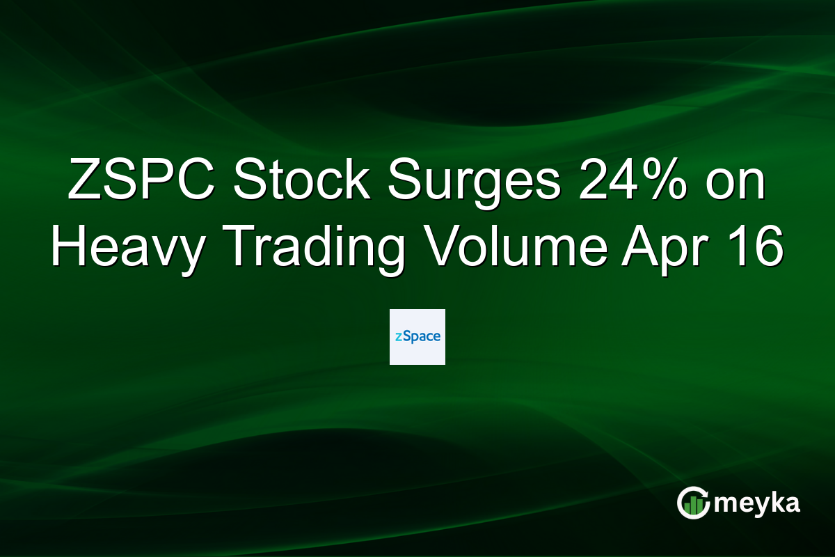 ZSPC Stock Surges 24% on Heavy Trading Volume Apr 16