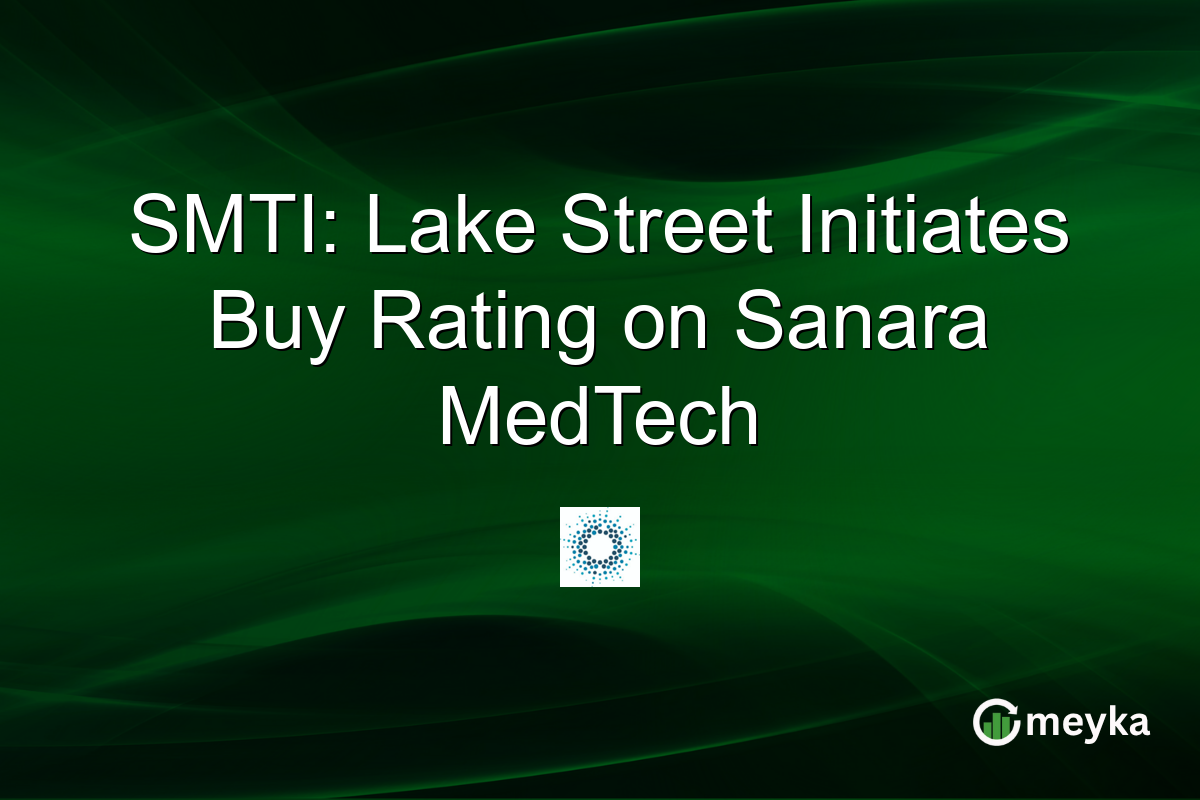 SMTI: Lake Street Initiates Buy Rating on Sanara MedTech
