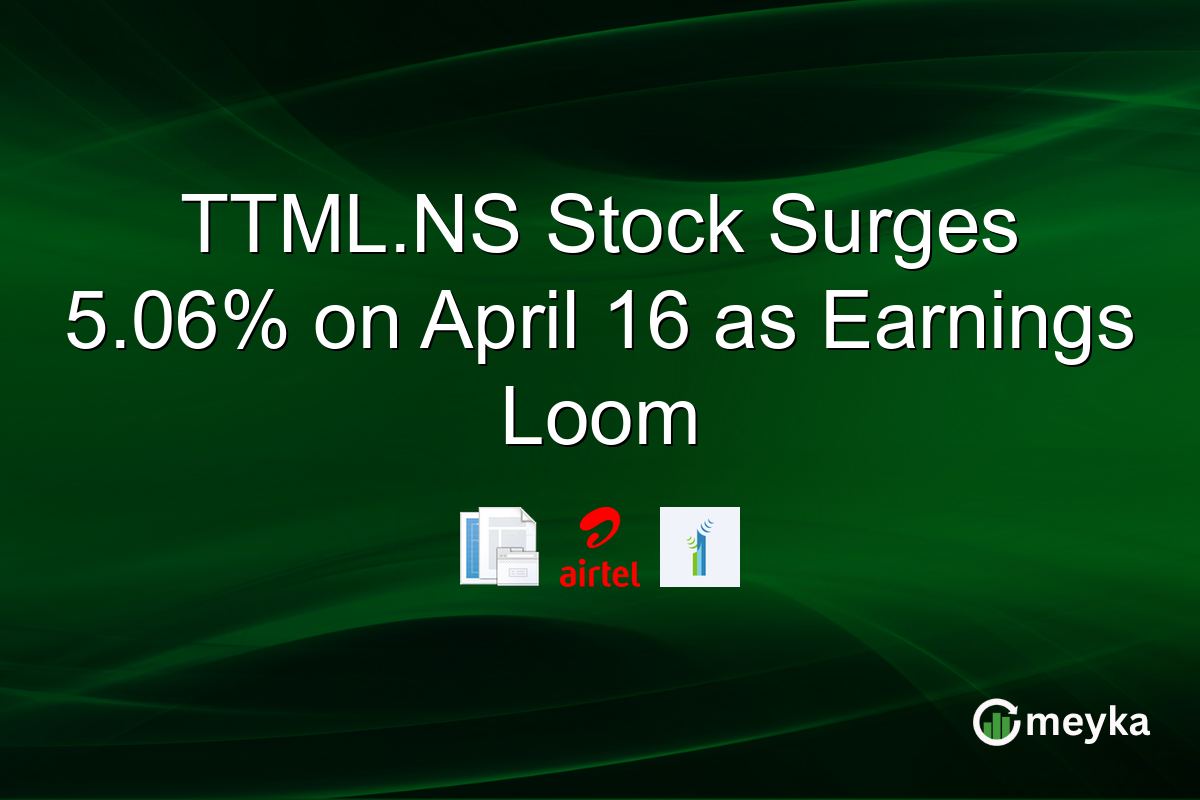 TTML.NS Stock Surges 5.06% on April 16 as Earnings Loom