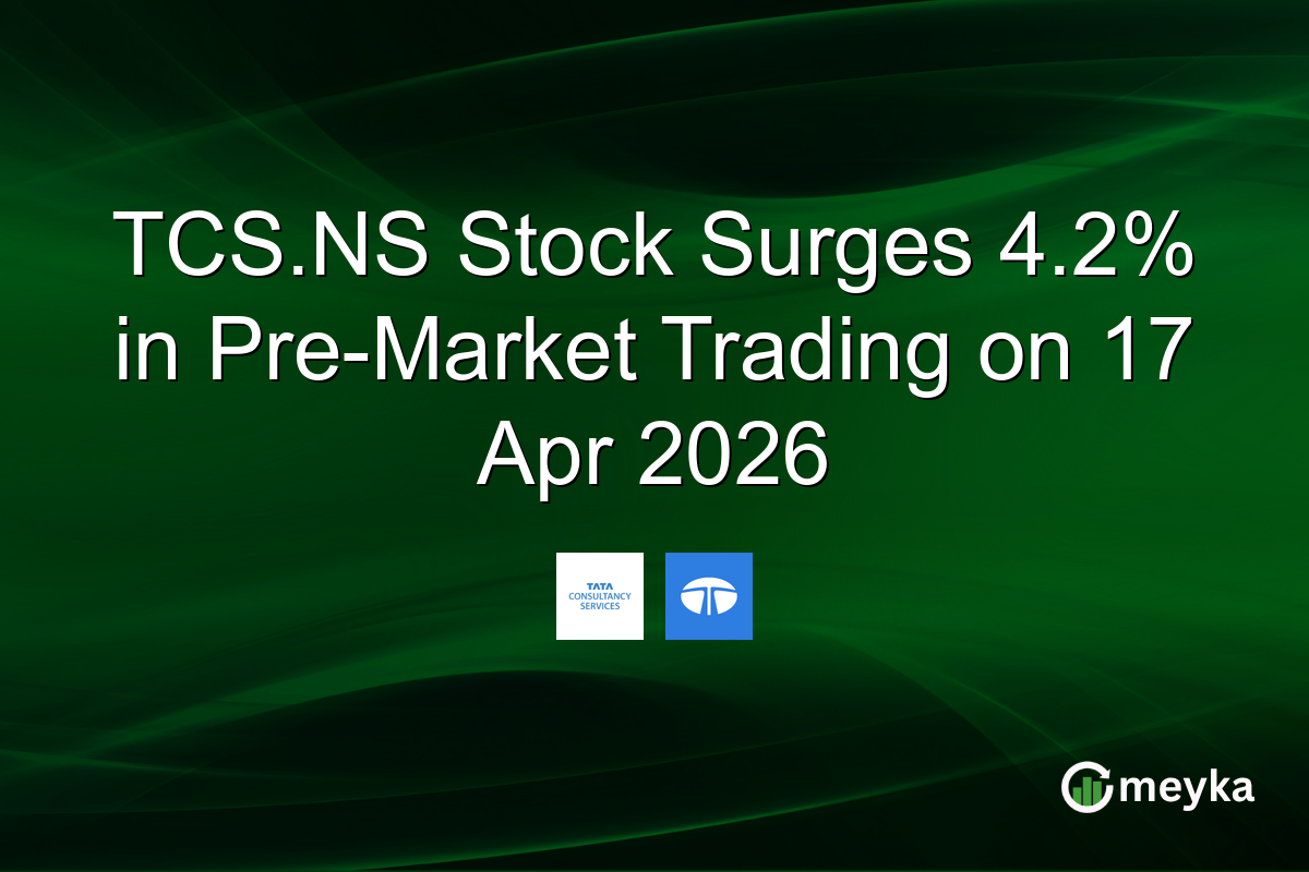 TCS.NS Stock Surges 4.2% in Pre-Market Trading on 17 Apr 2026