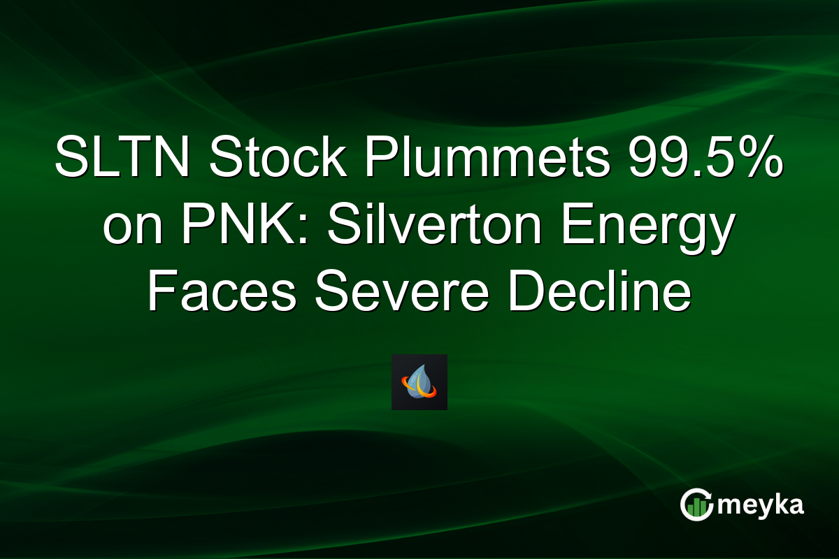 SLTN Stock Plummets 99.5% on PNK: Silverton Energy Faces Severe Decline
