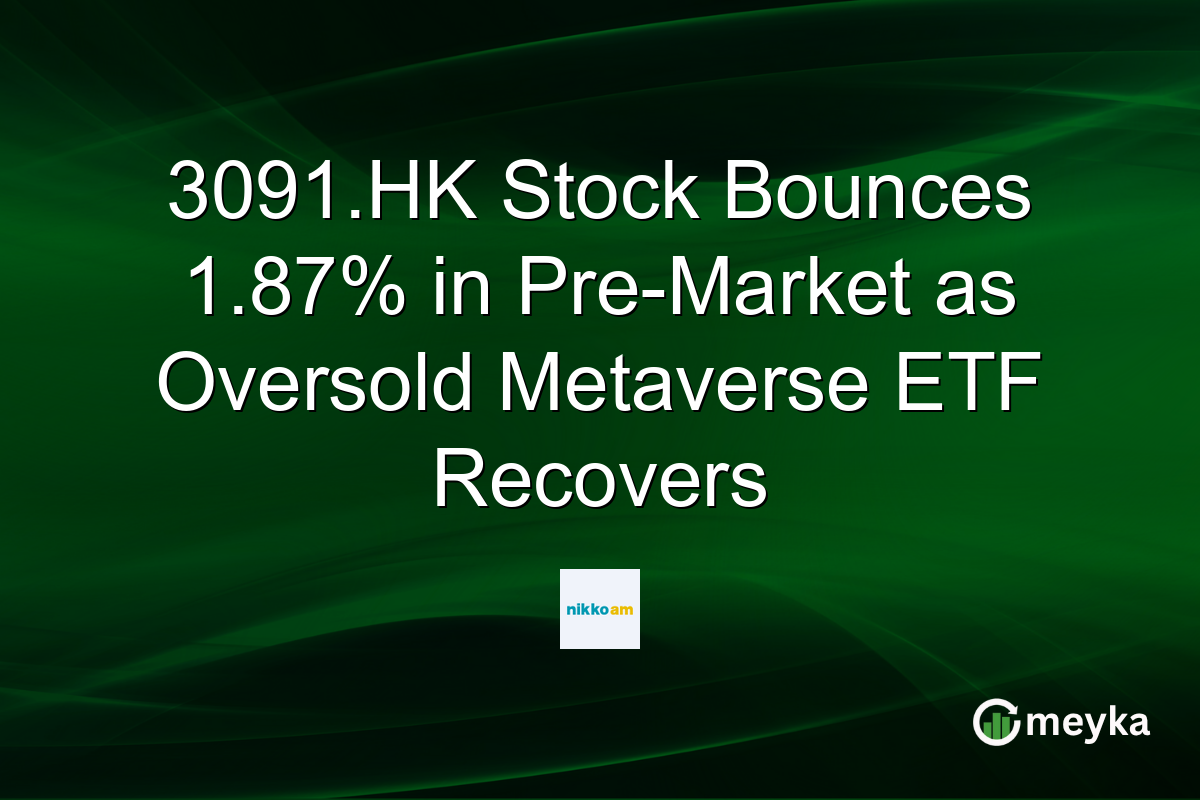 3091.HK Stock Bounces 1.87% in Pre-Market as Oversold Metaverse ETF Recovers