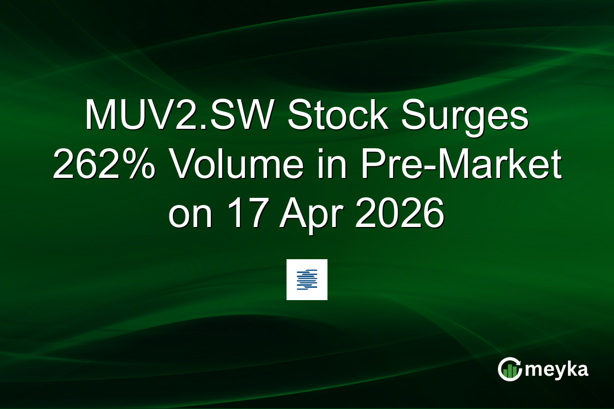 MUV2.SW Stock Surges 262% Volume in Pre-Market on 17 Apr 2026