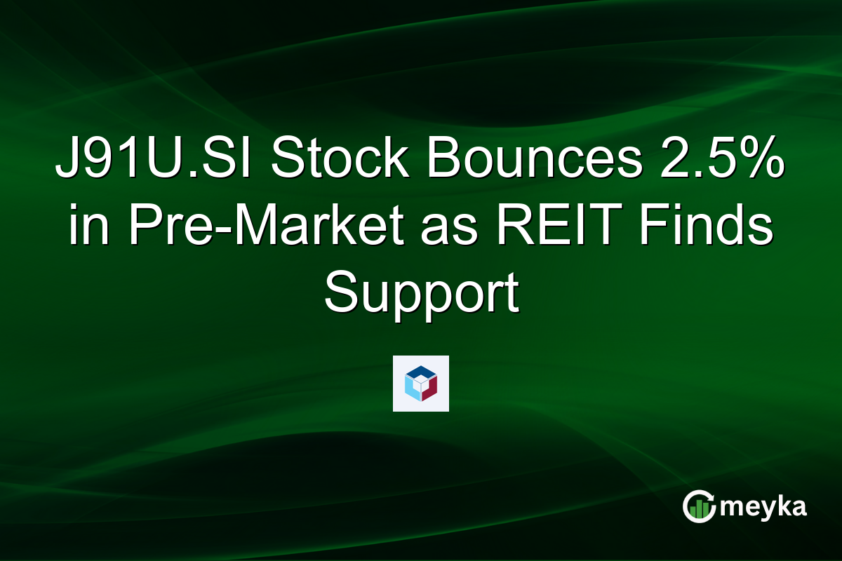 J91U.SI Stock Bounces 2.5% in Pre-Market as REIT Finds Support