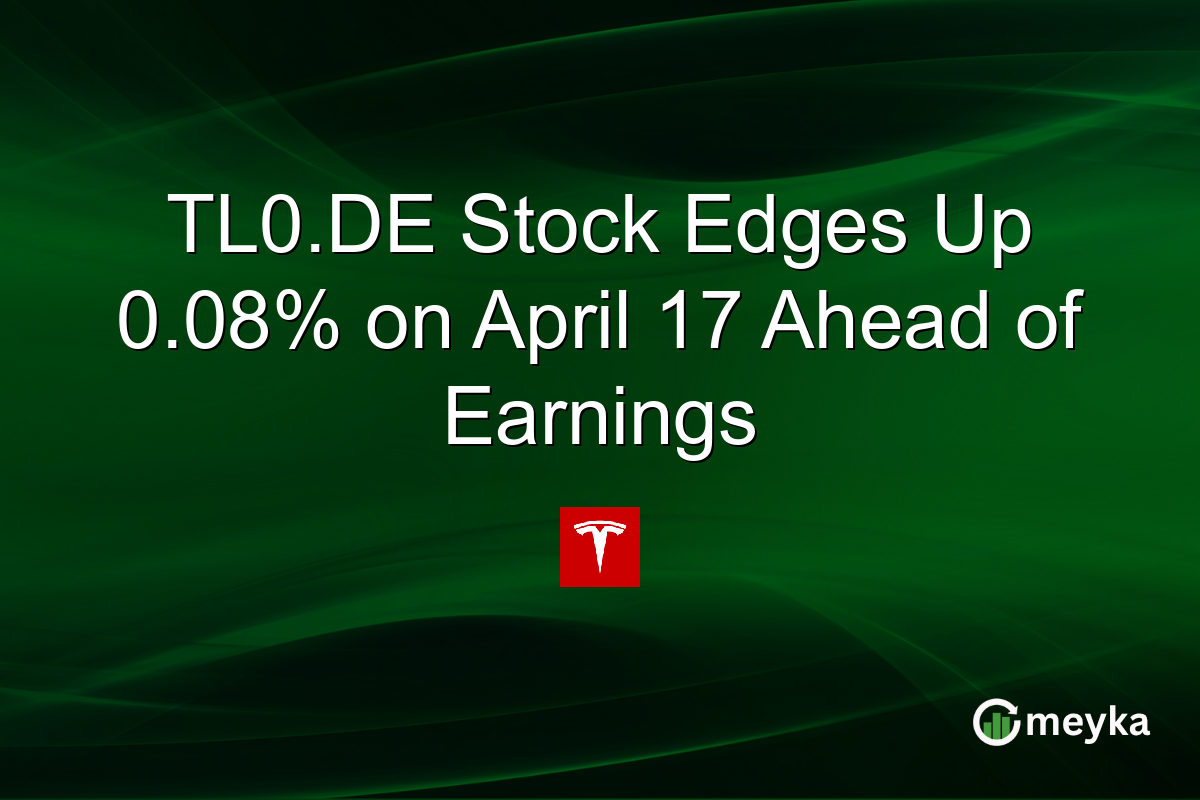TL0.DE Stock Edges Up 0.08% on April 17 Ahead of Earnings