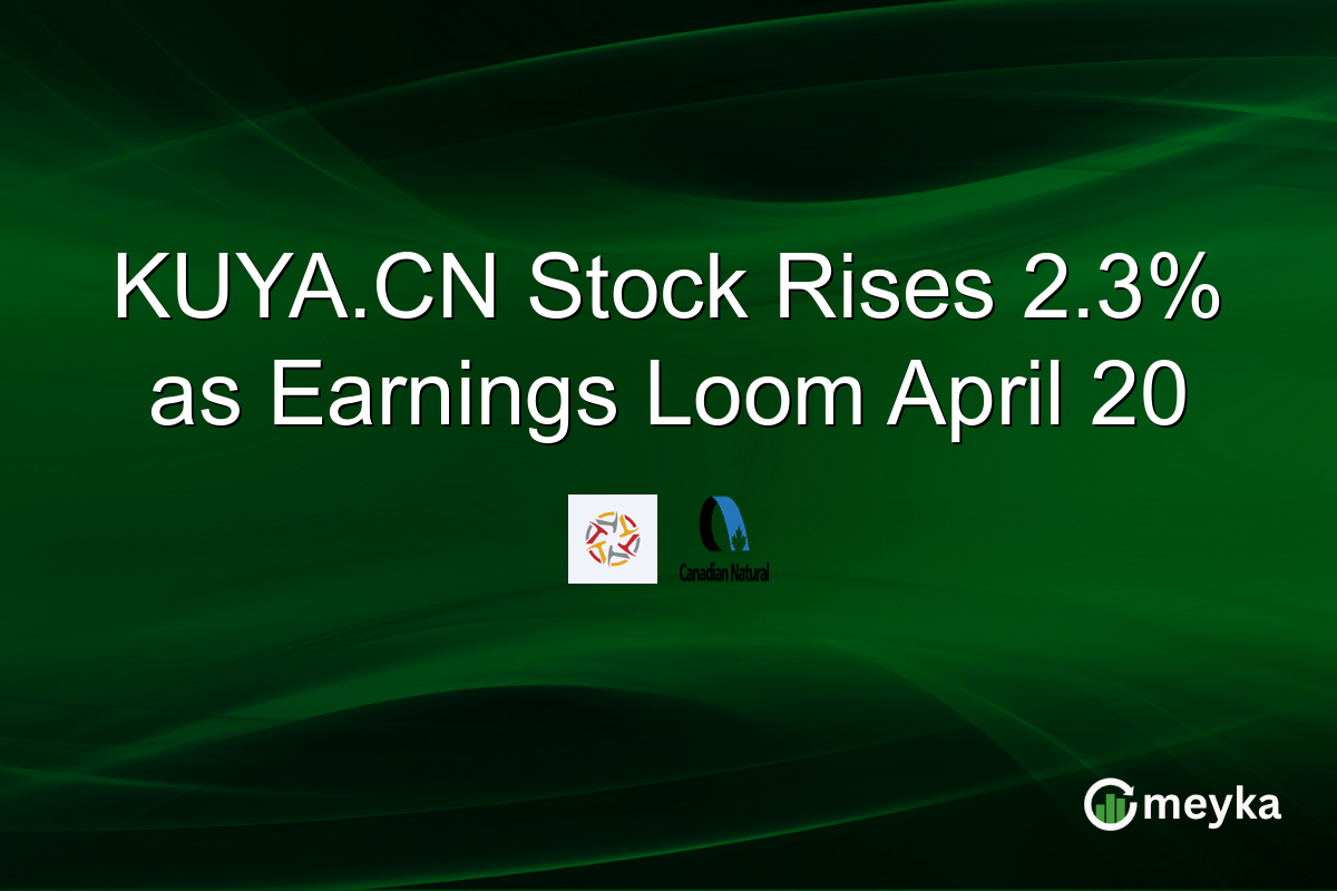 KUYA.CN Stock Rises 2.3% as Earnings Loom April 20