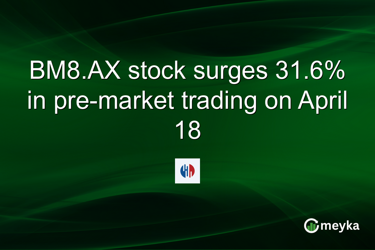 BM8.AX stock surges 31.6% in pre-market trading on April 18