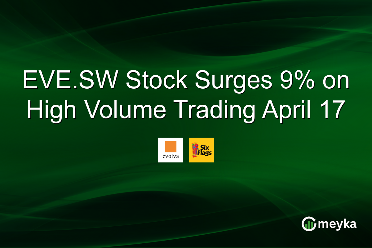EVE.SW Stock Surges 9% on High Volume Trading April 17