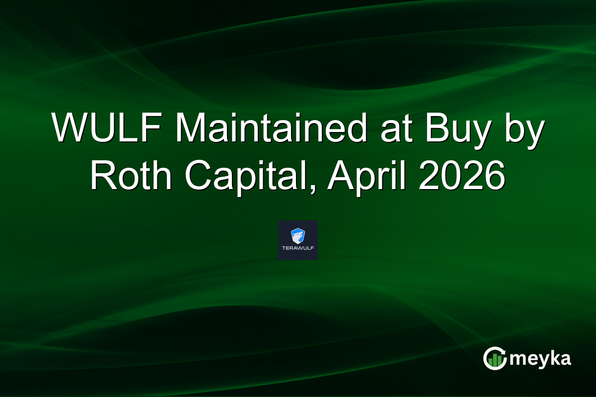 WULF Maintained at Buy by Roth Capital, April 2026