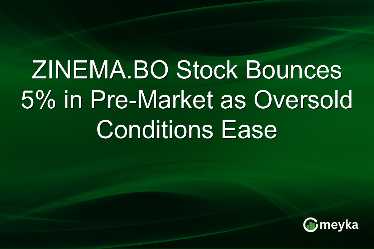 ZINEMA.BO Stock Bounces 5% in Pre-Market as Oversold Conditions Ease