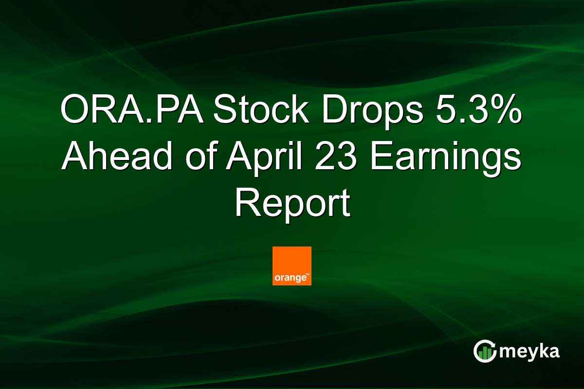 ORA.PA Stock Drops 5.3% Ahead of April 23 Earnings Report