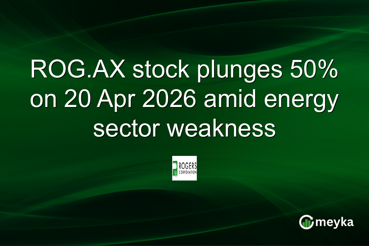 ROG.AX stock plunges 50% on 20 Apr 2026 amid energy sector weakness