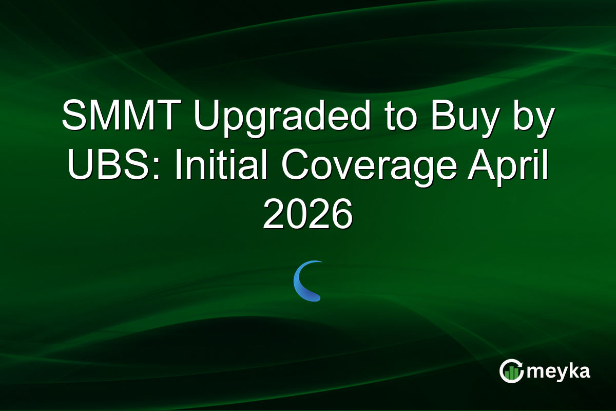 SMMT Upgraded to Buy by UBS: Initial Coverage April 2026
