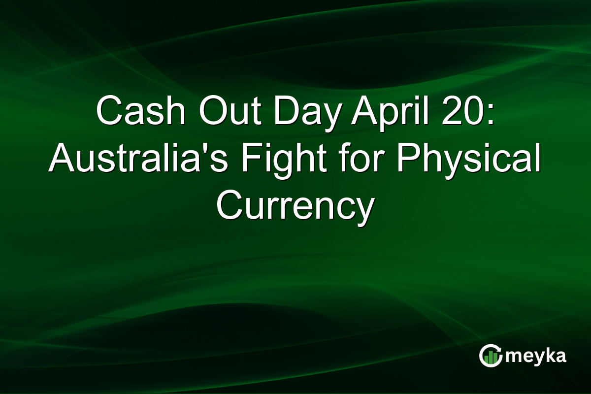 Cash Out Day April 20: Australia’s Fight for Physical Currency