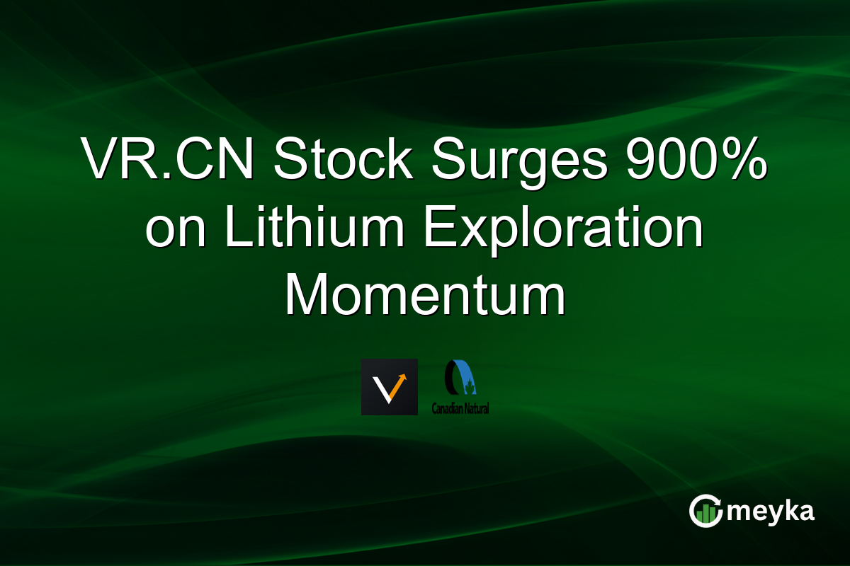 VR.CN Stock Surges 900% on Lithium Exploration Momentum