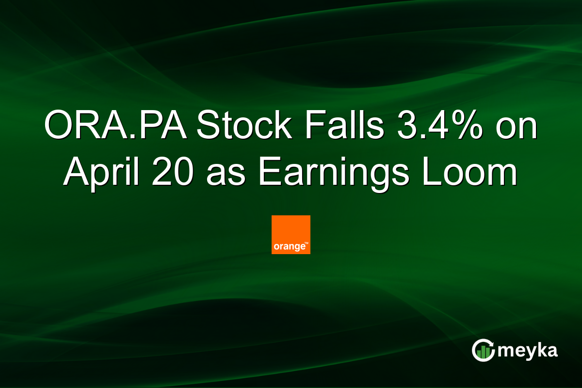 ORA.PA Stock Falls 3.4% on April 20 as Earnings Loom
