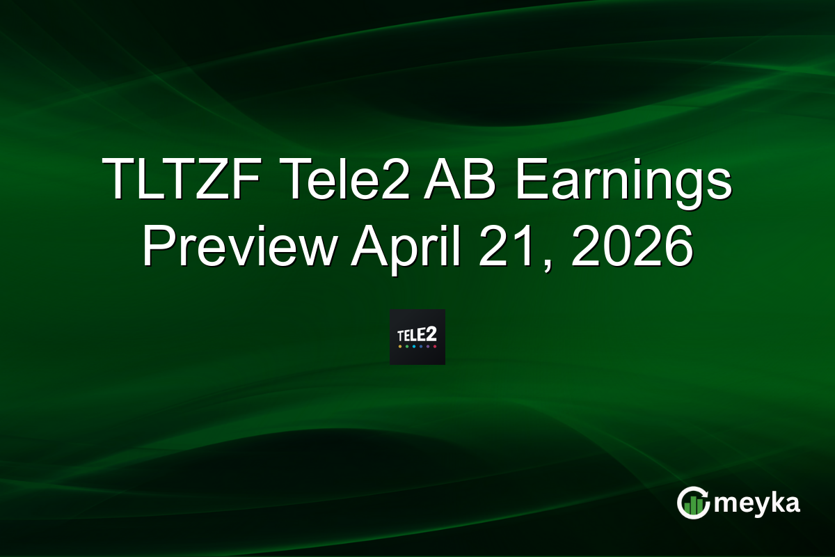 TLTZF Tele2 AB Earnings Preview April 21, 2026