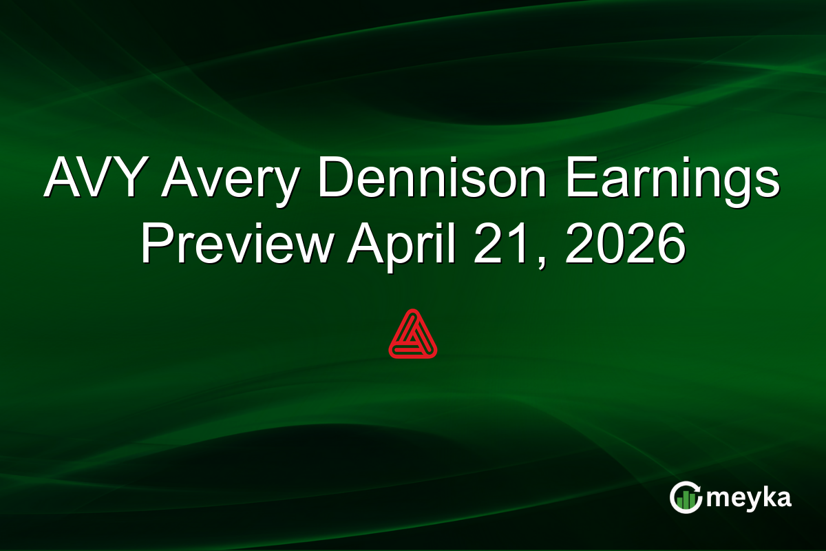 AVY Avery Dennison Earnings Preview April 21, 2026