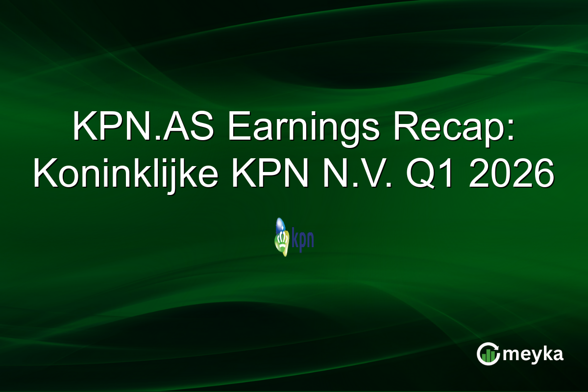 KPN.AS Earnings Recap: Koninklijke KPN N.V. Q1 2026