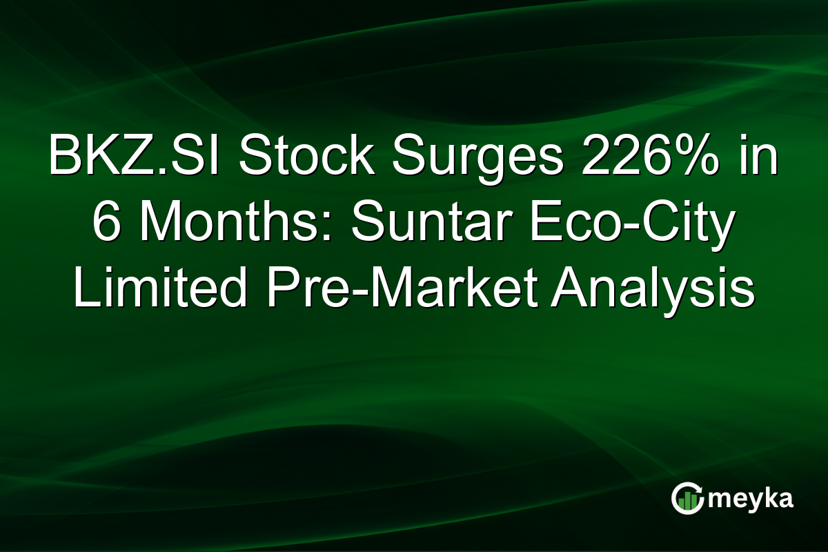 BKZ.SI Stock Surges 226% in 6 Months: Suntar Eco-City Limited Pre-Market Analysis
