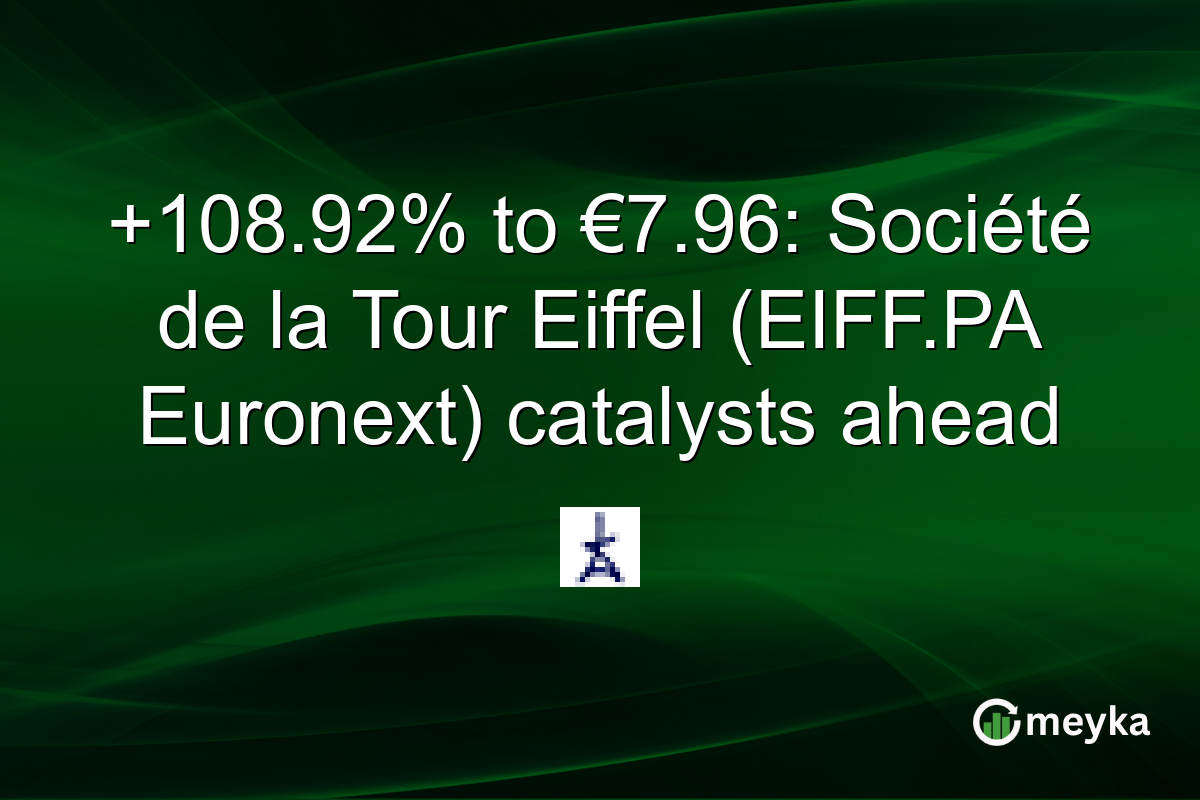 +108.92% to €7.96: Société de la Tour Eiffel (EIFF.PA Euronext) catalysts ahead