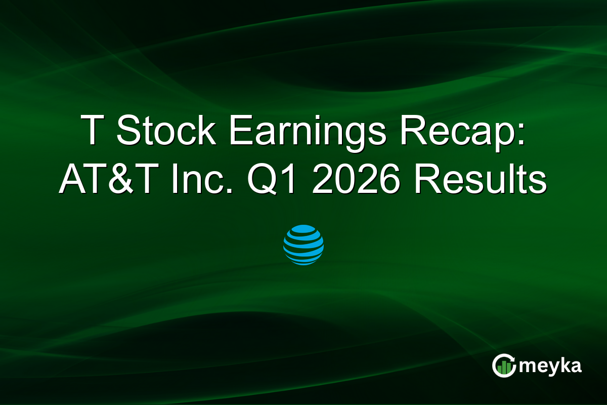 T Stock Earnings Recap: AT&T Inc. Q1 2026 Results