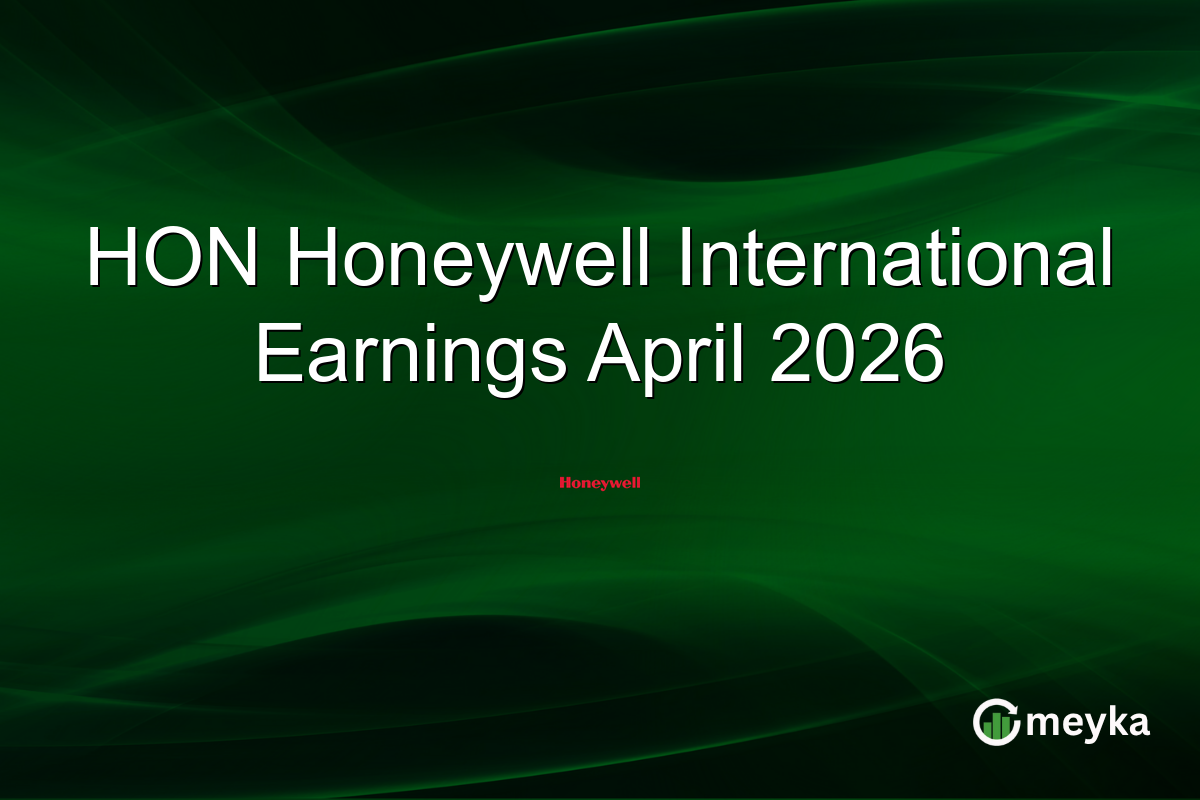 HON Honeywell International Earnings April 2026