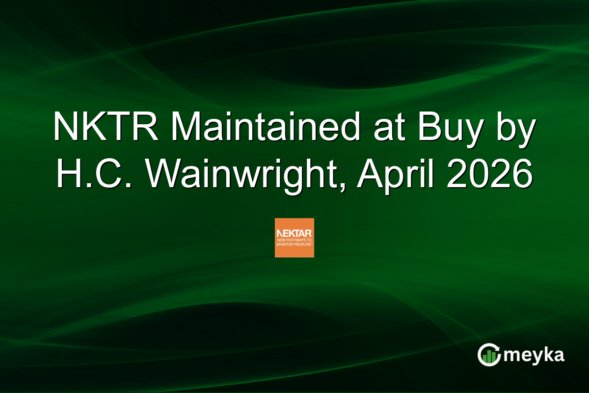 NKTR Maintained at Buy by H.C. Wainwright, April 2026