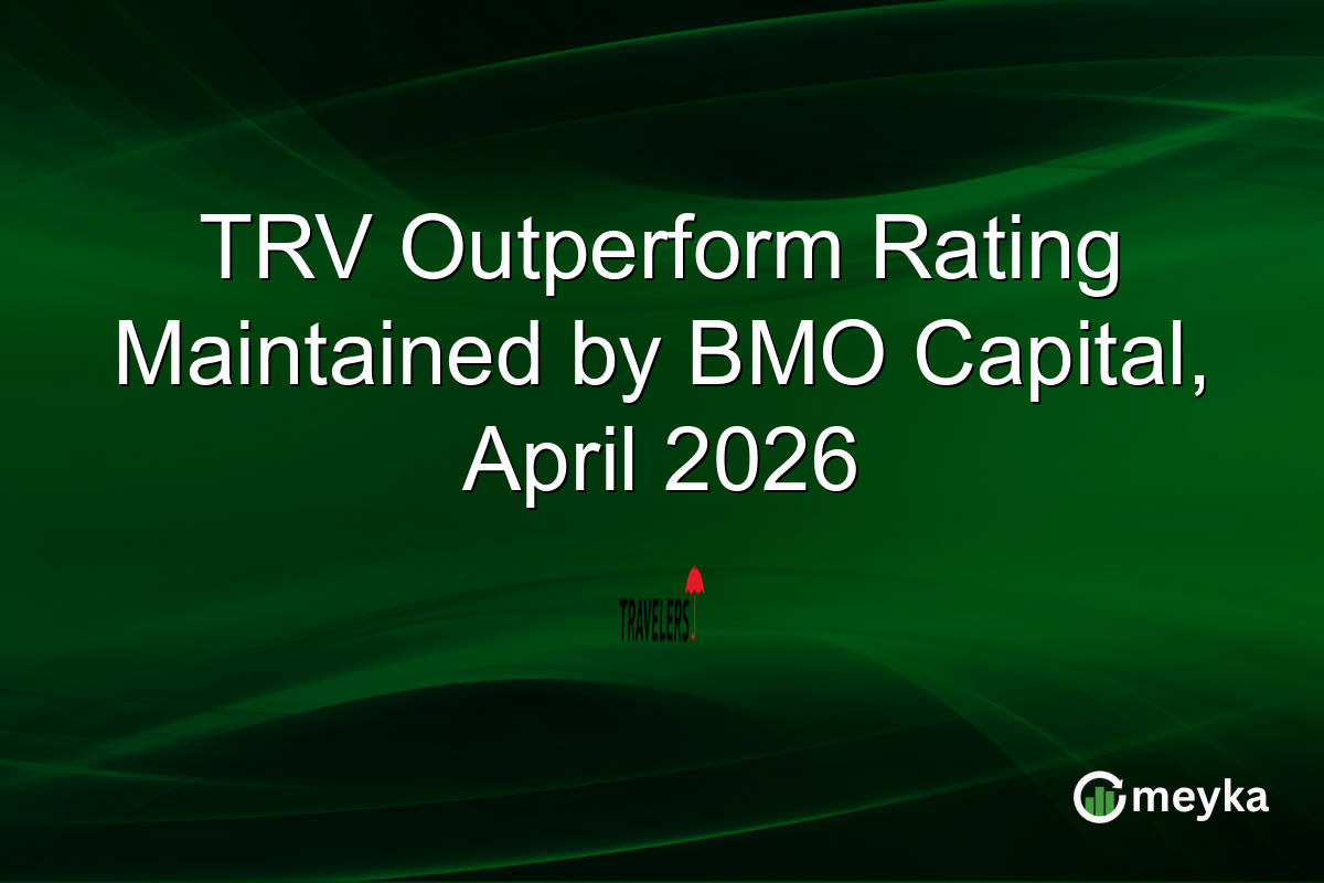 TRV Outperform Rating Maintained by BMO Capital, April 2026