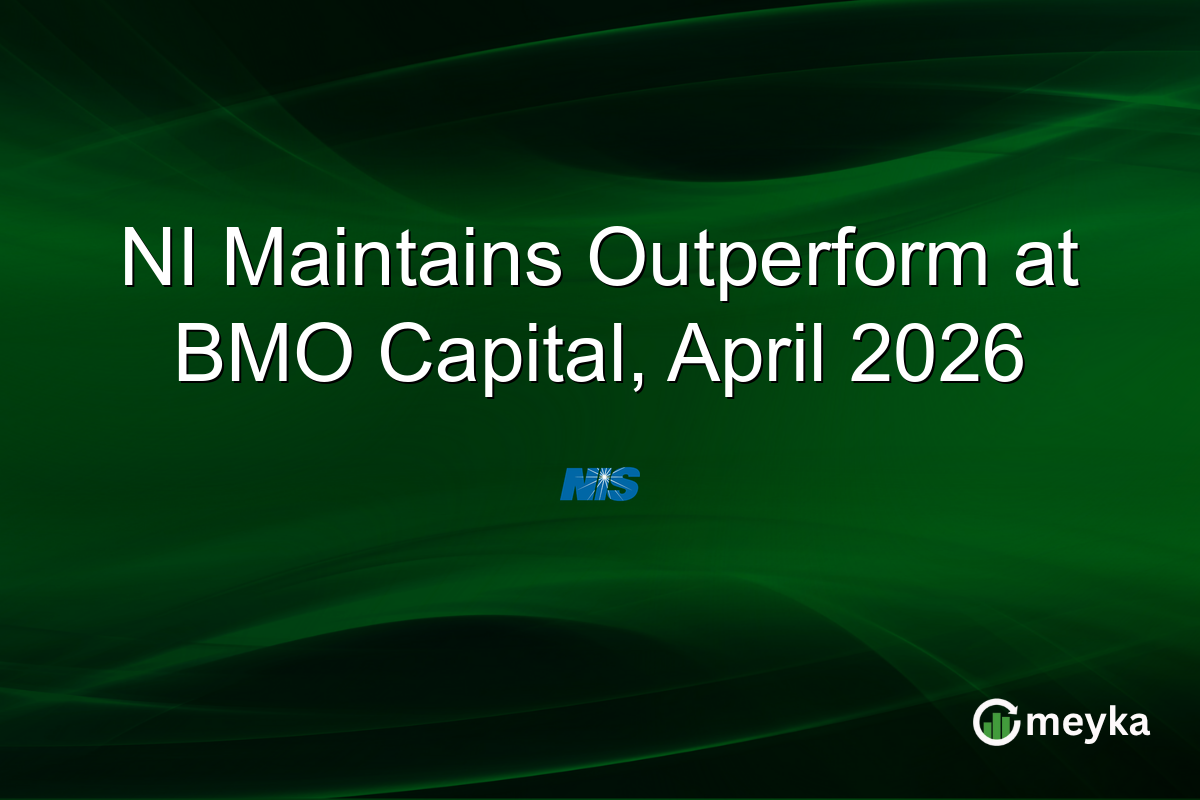 NI Maintains Outperform at BMO Capital, April 2026