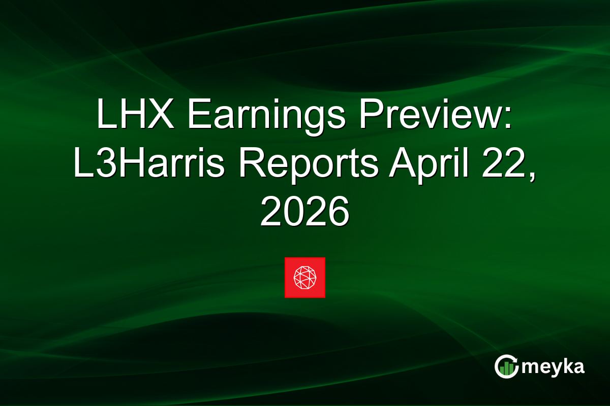 LHX Earnings Preview: L3Harris Reports April 22, 2026