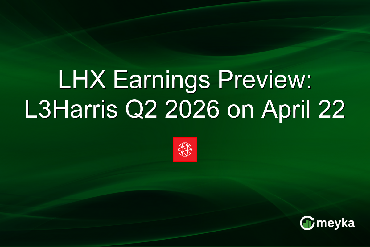 LHX Earnings Preview: L3Harris Q2 2026 on April 22