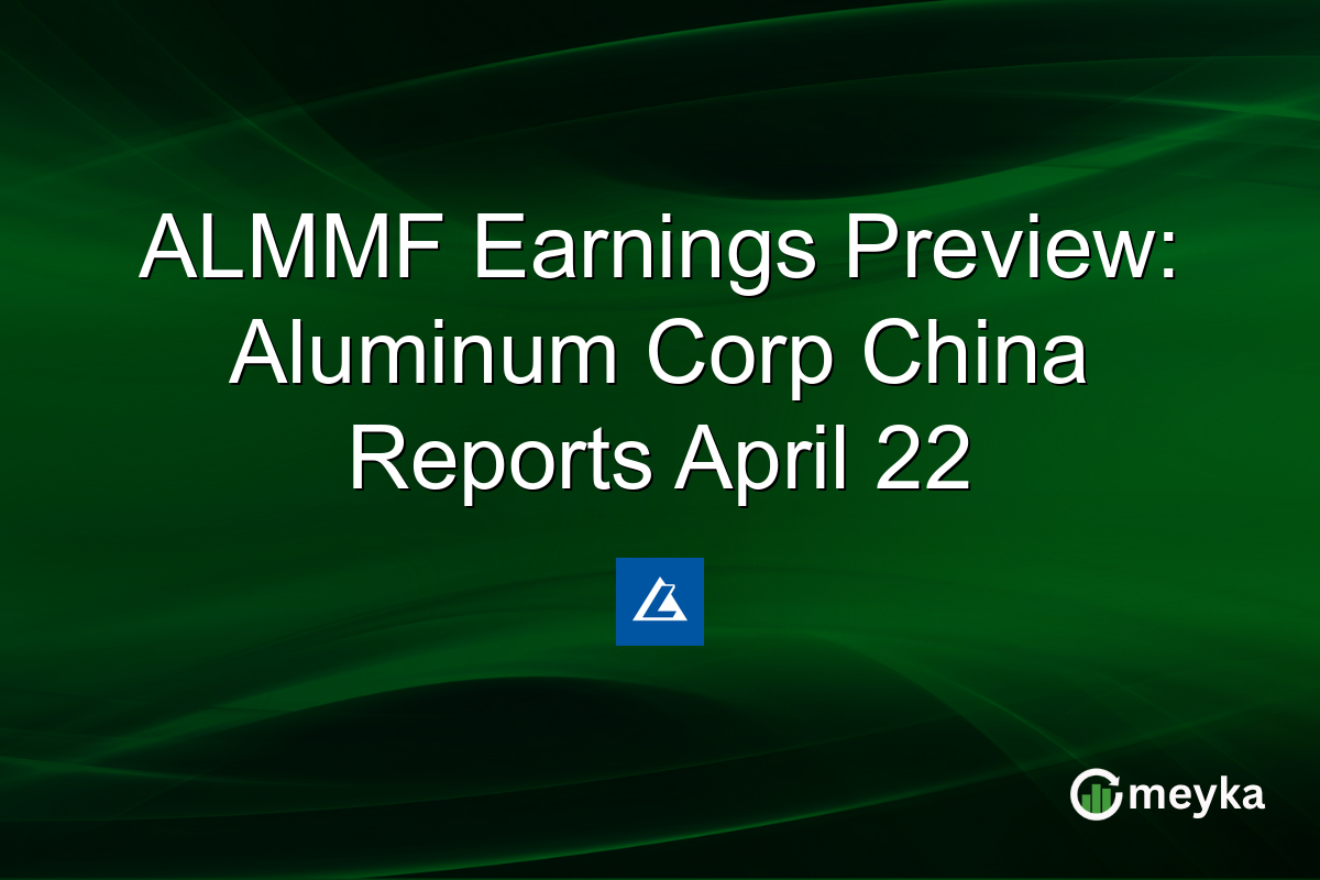 ALMMF Earnings Preview: Aluminum Corp China Reports April 22