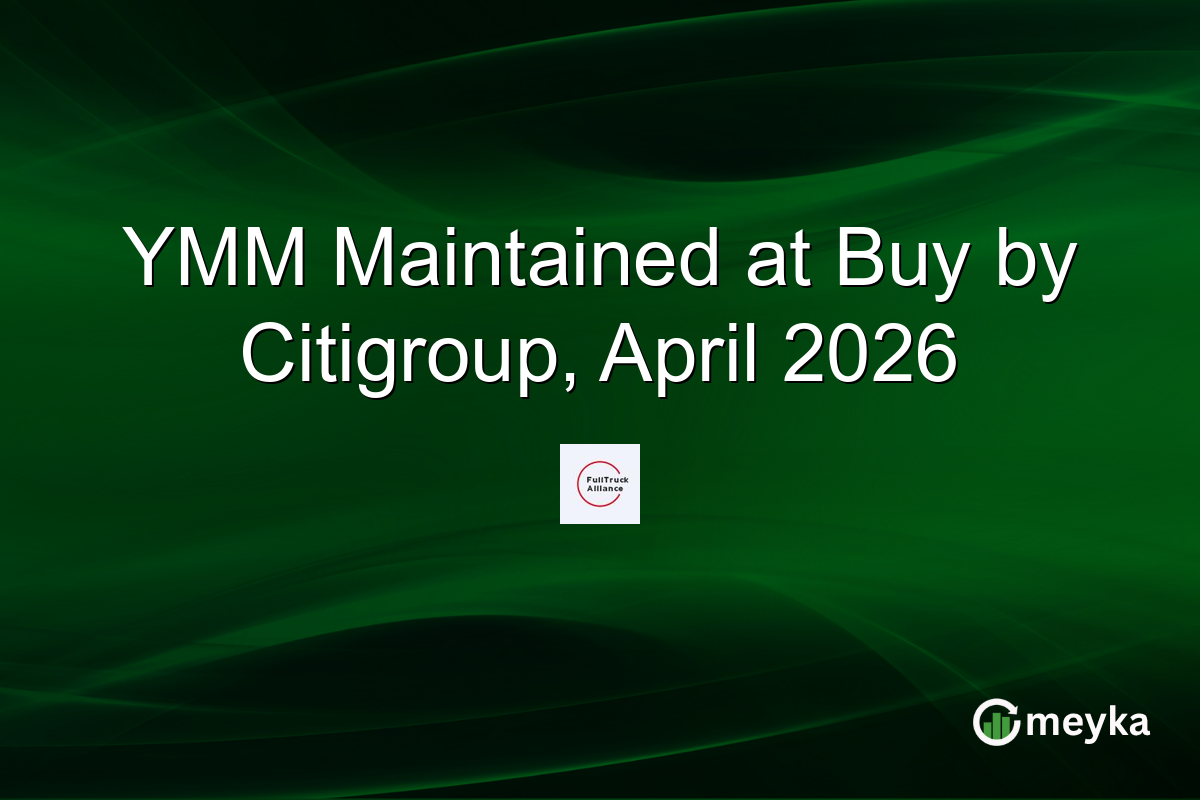 YMM Maintained at Buy by Citigroup, April 2026