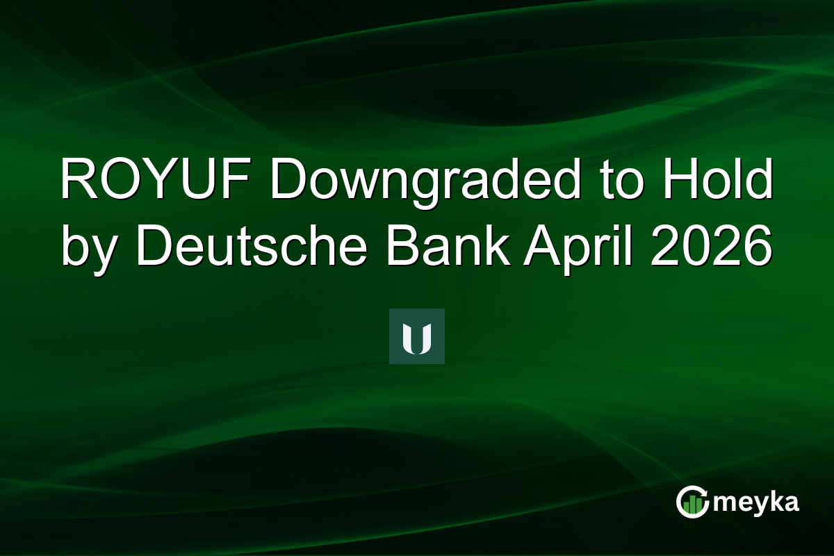 ROYUF Downgraded to Hold by Deutsche Bank April 2026