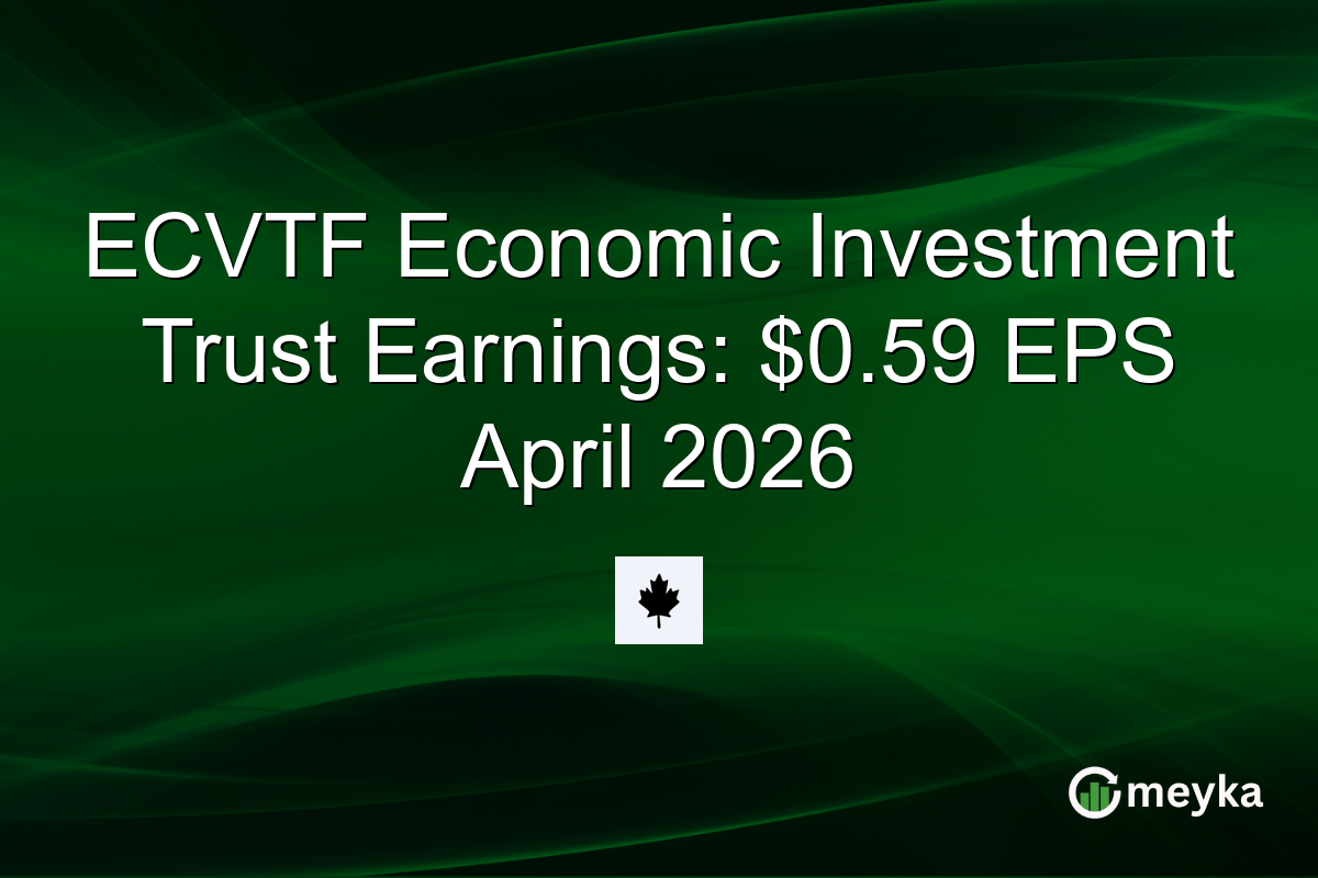 ECVTF Economic Investment Trust Earnings: $0.59 EPS April 2026