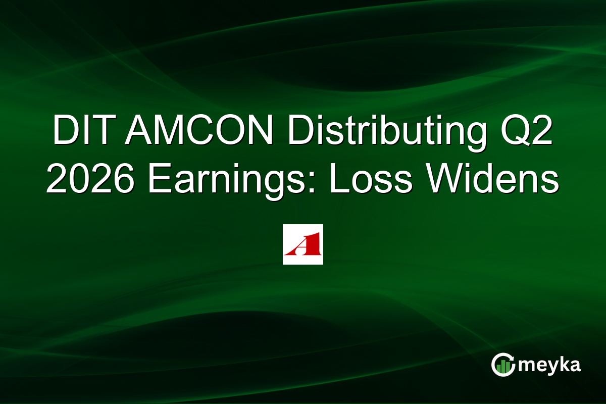 DIT AMCON Distributing Q2 2026 Earnings: Loss Widens