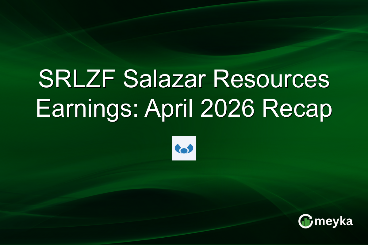 SRLZF Salazar Resources Earnings: April 2026 Recap