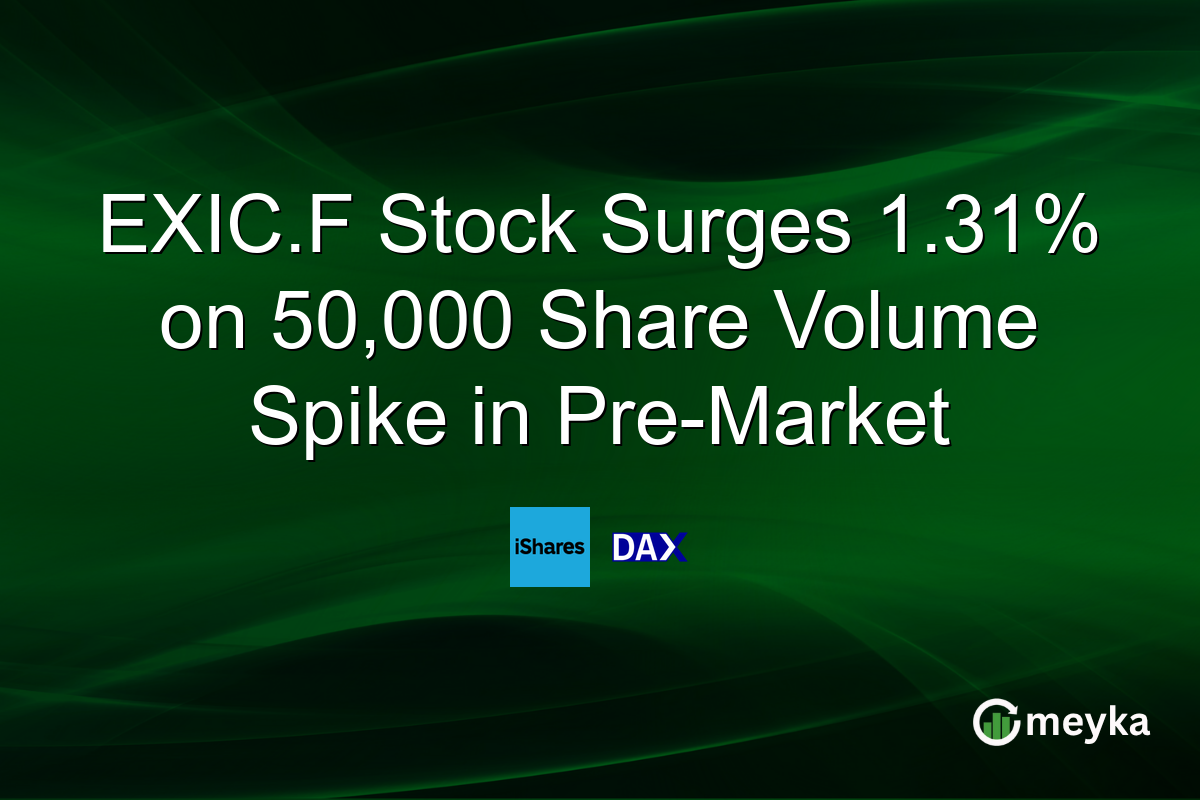 EXIC.F Stock Surges 1.31% on 50,000 Share Volume Spike in Pre-Market
