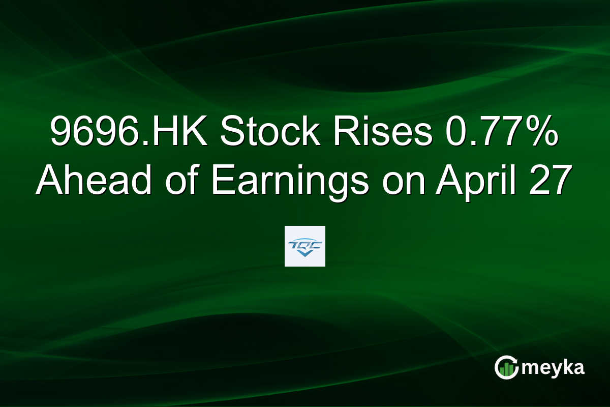 9696.HK Stock Rises 0.77% Ahead of Earnings on April 27