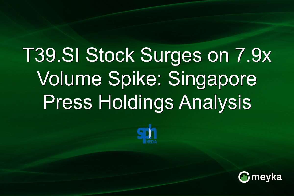 T39.SI Stock Surges on 7.9x Volume Spike: Singapore Press Holdings Analysis